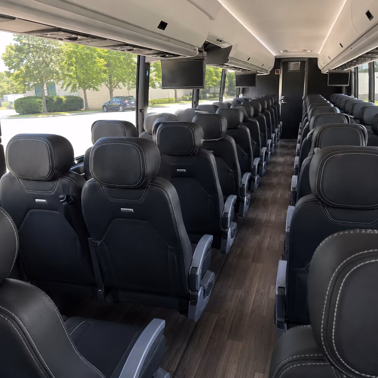 plymouth charter bus interior