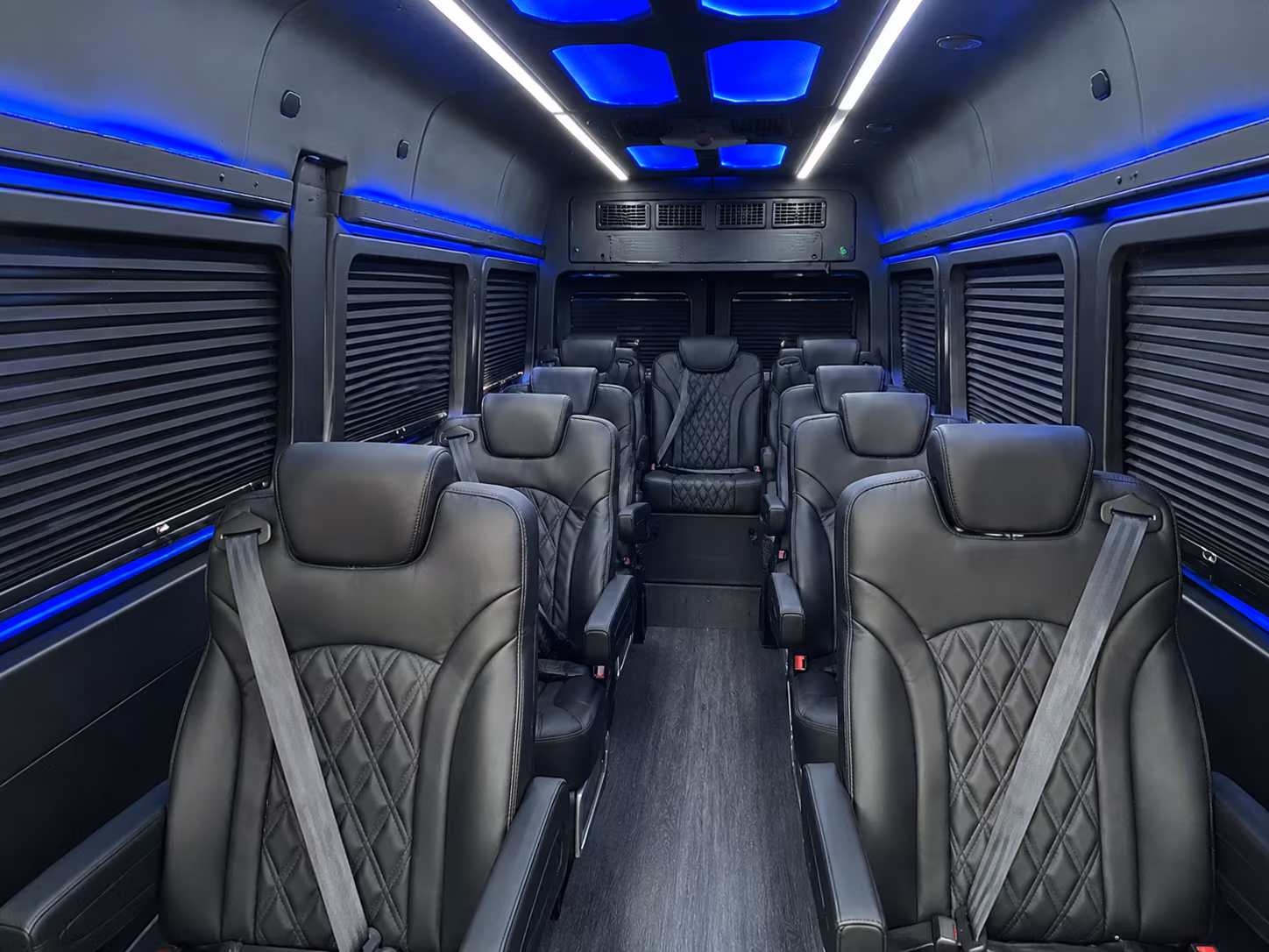 plymouth corporate event transportation onboard seating