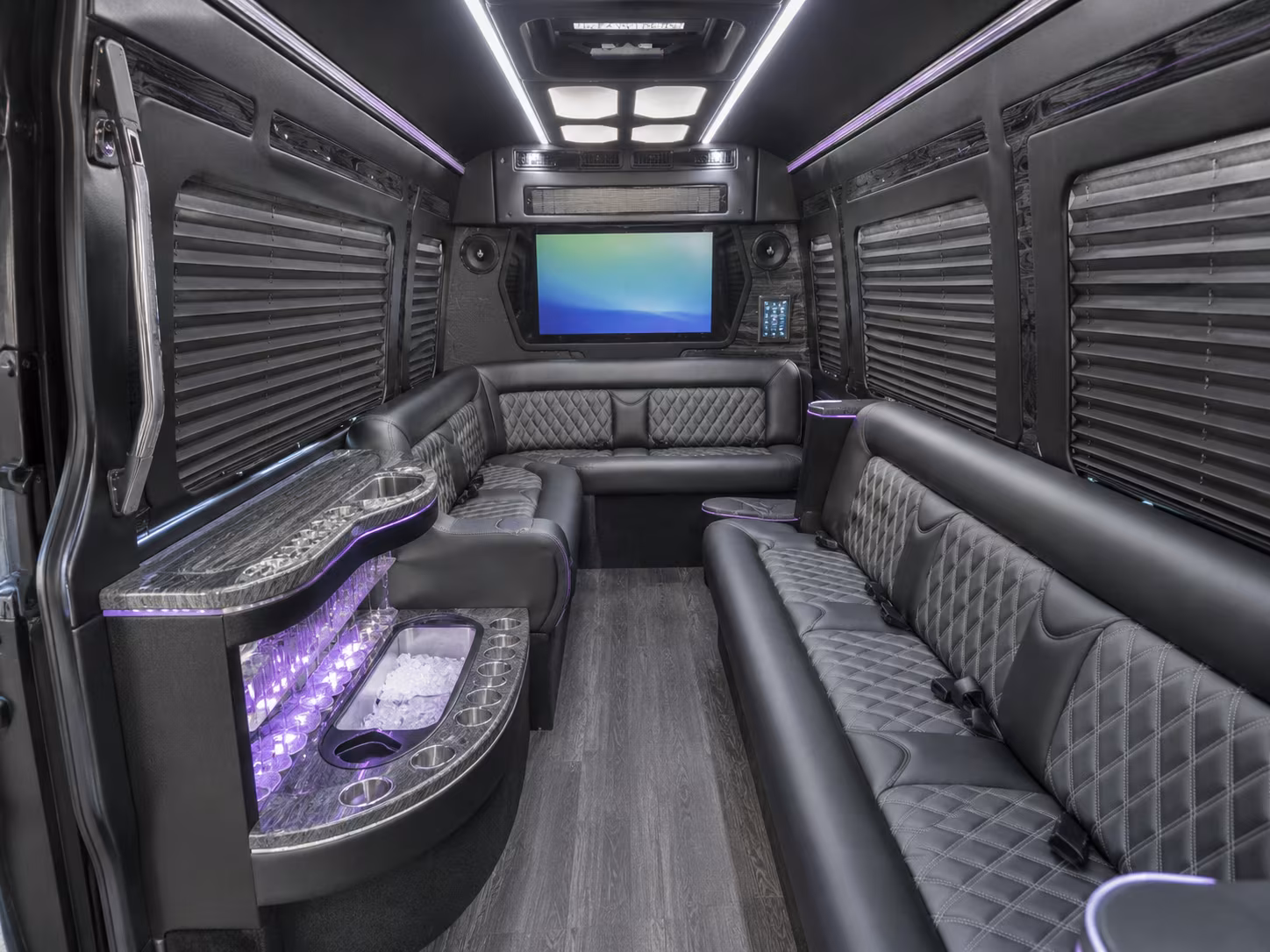 plymouth party bus interior