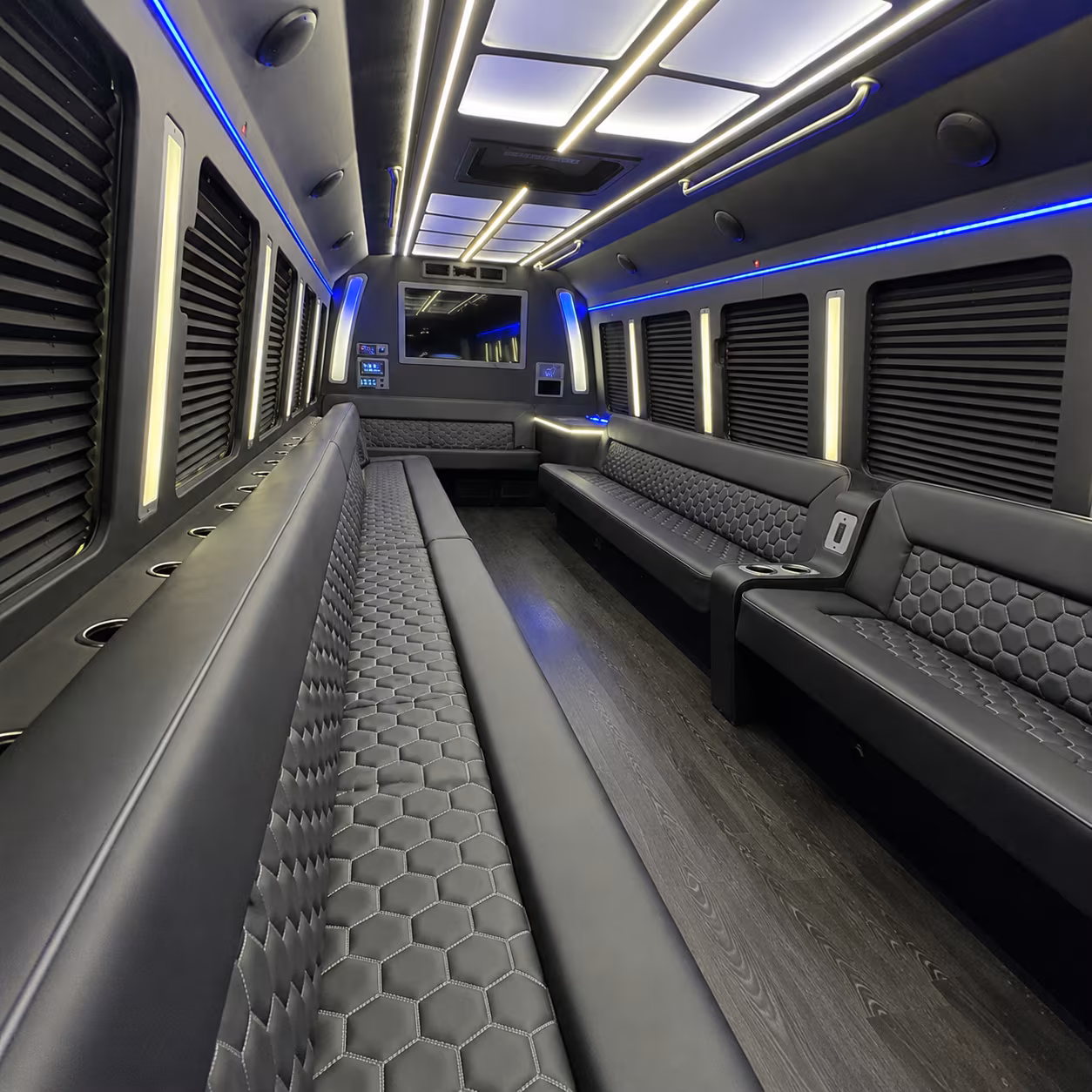 plymouth party bus rentals inside